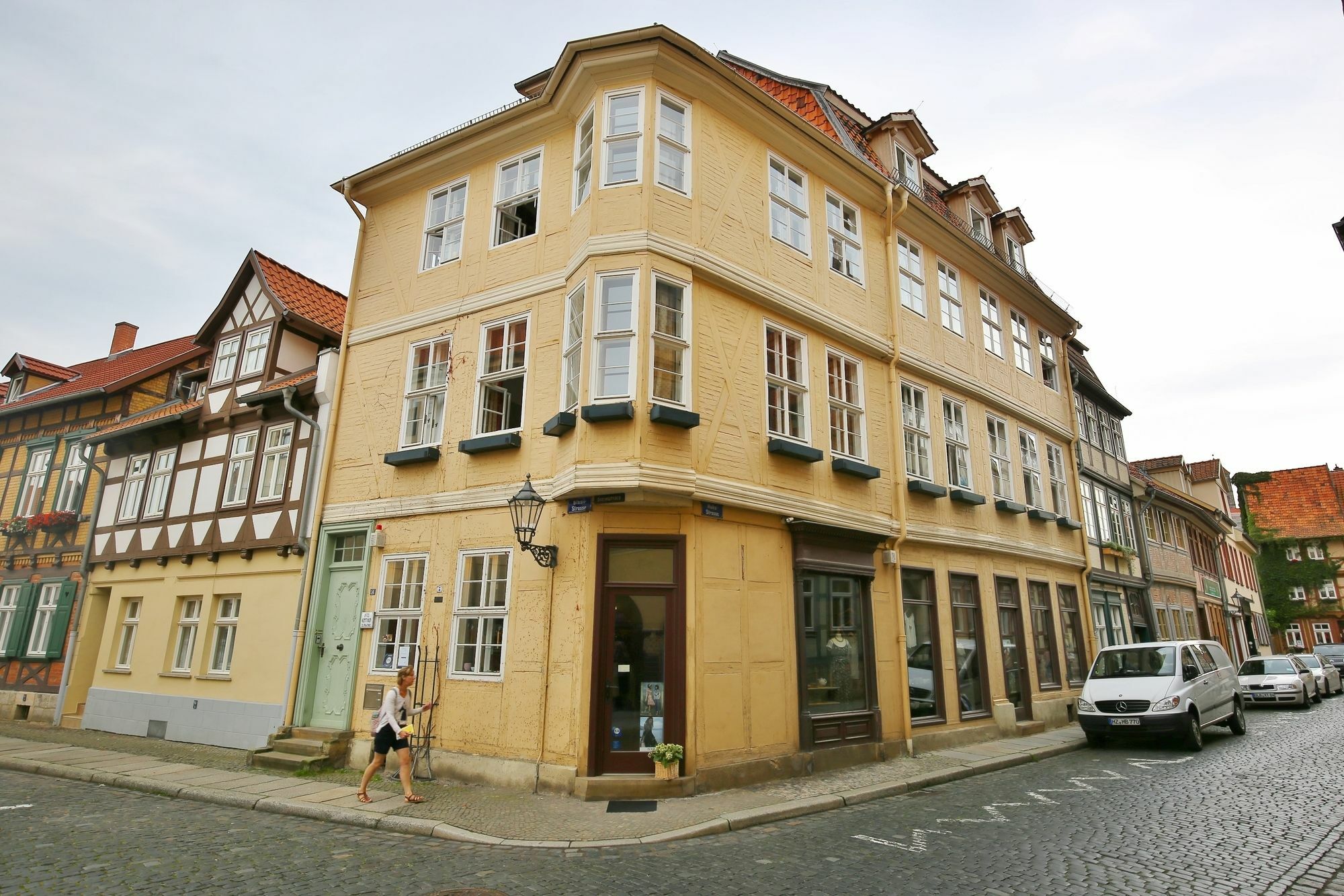 Hôtel Kunsthaus à Quedlinbourg Extérieur photo